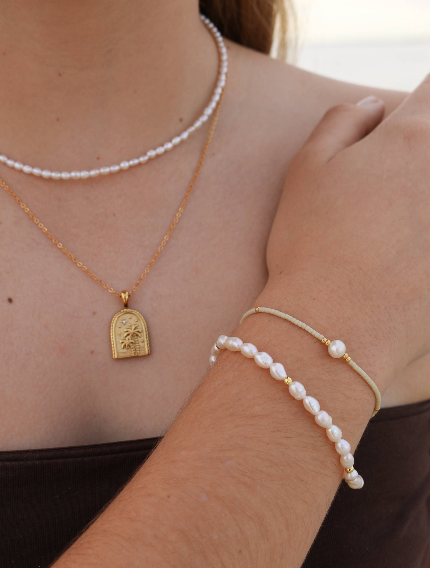 Paradise Palm Necklace