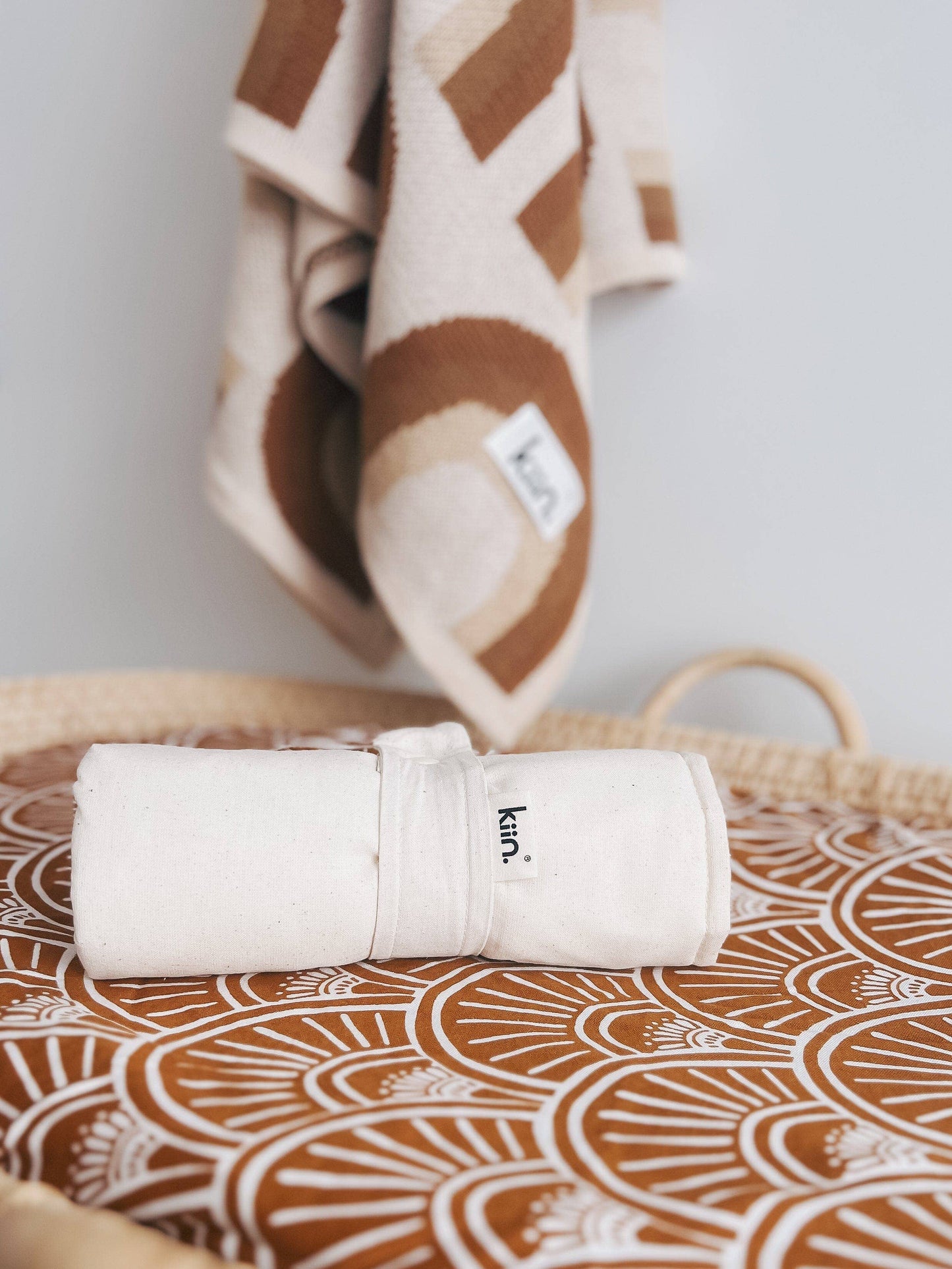 Travel Change Mat: Oatmeal