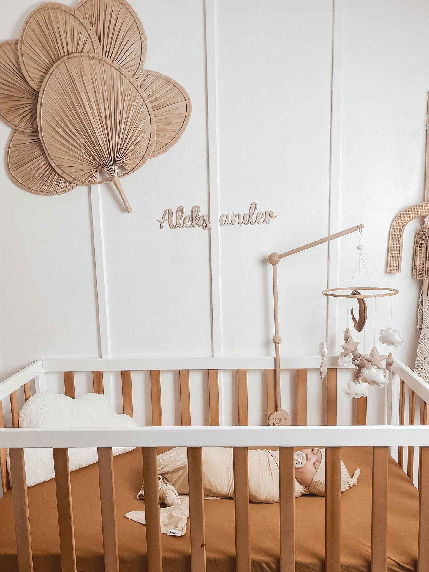 Organic Cot Sheet: Sage