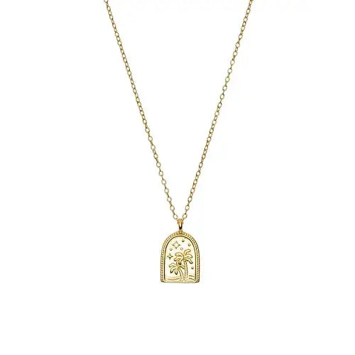 Paradise Palm Necklace