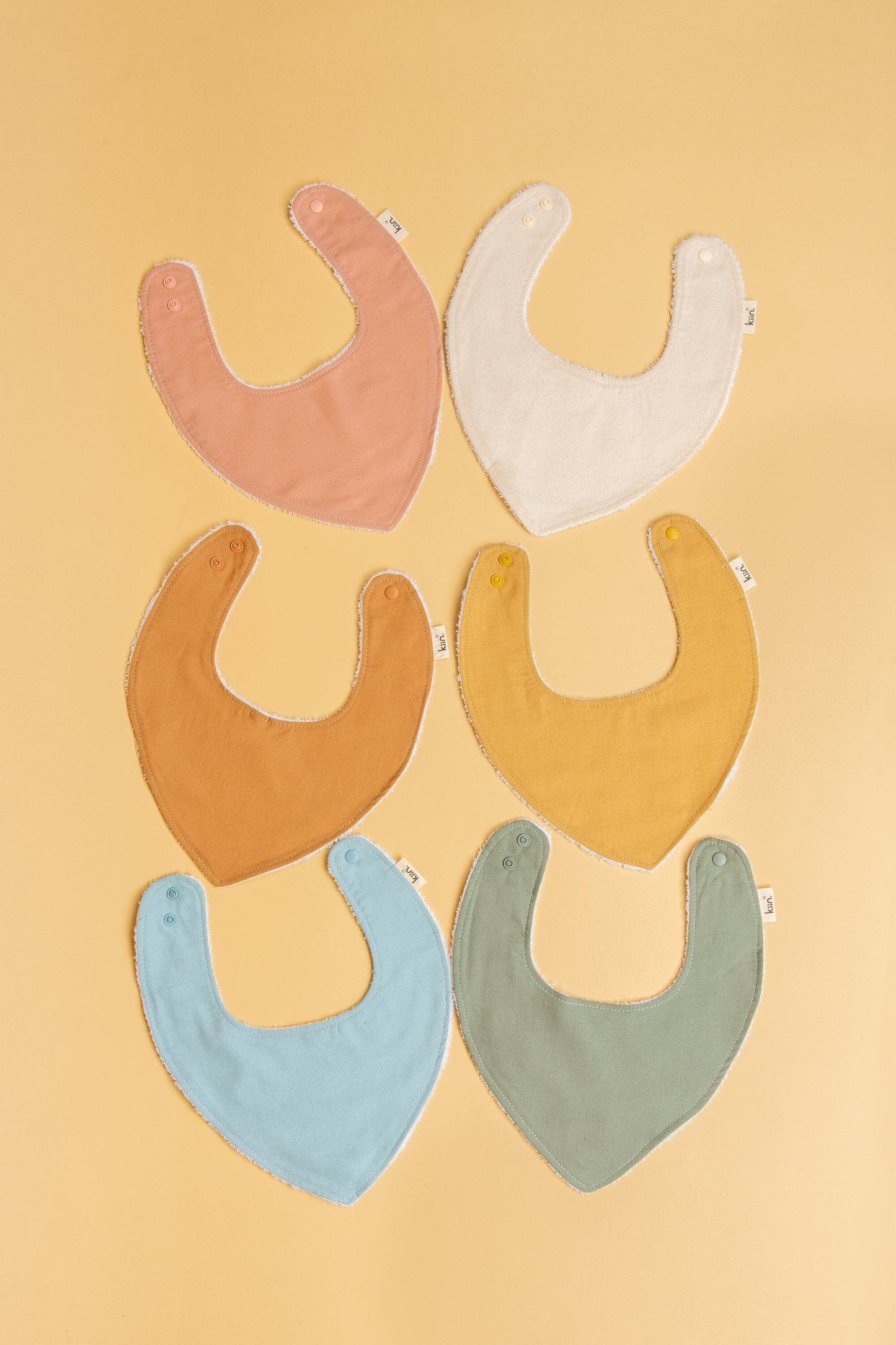 Dribble Bib: Eucalyptus