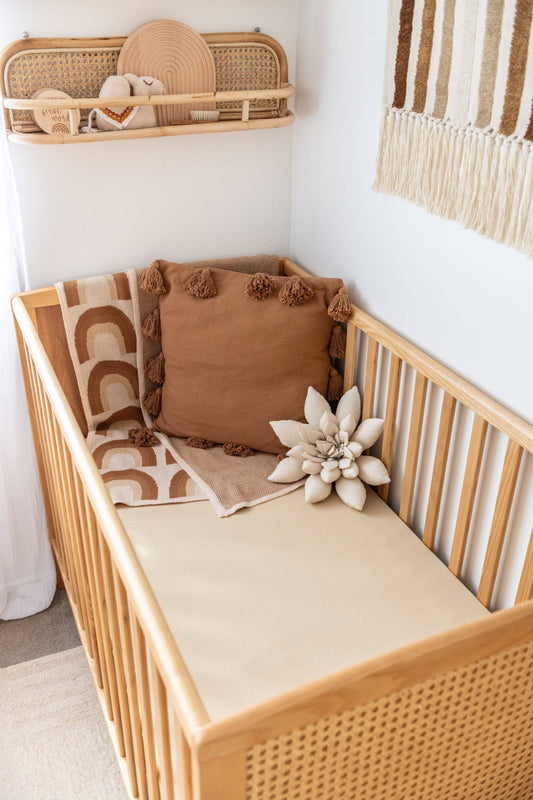 Organic Cot Sheet: Oat